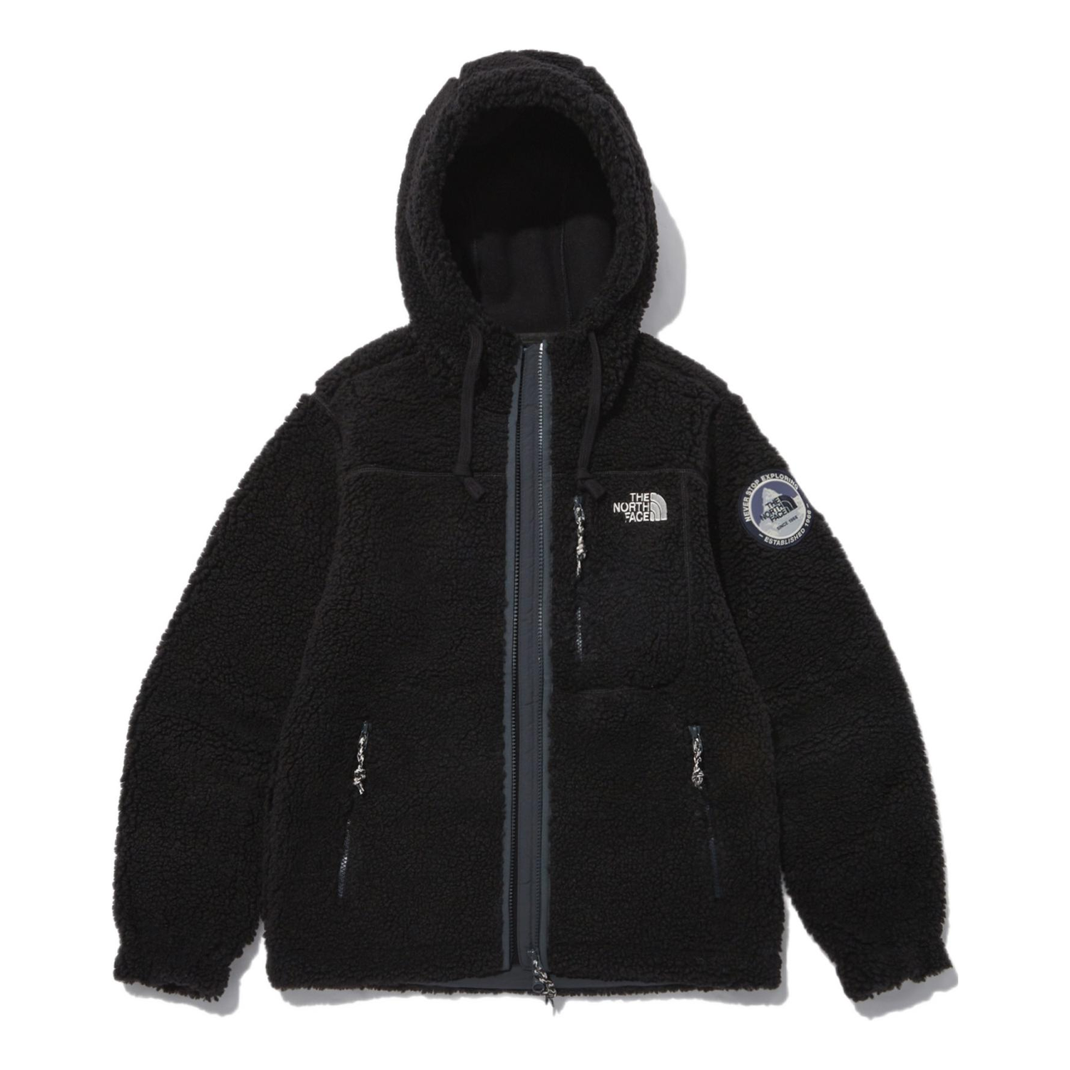 Пуловер The North Face Fleece Hoodie Jacket Черно | NJ4FN57B, 0