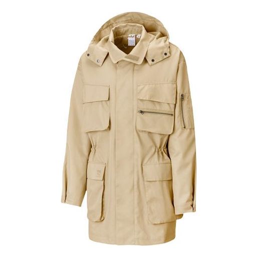 Парка Puma Maison Kitsune Military Parka Бежово | 532193-96, 0