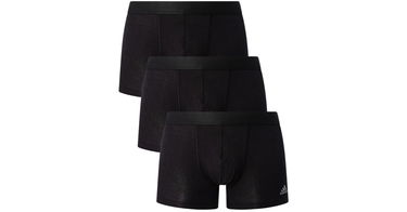 Боксерки adidas Originals Active Flex Boxers - 3 pack Черно | 4a2m02, 1