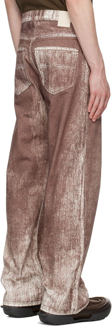 Дънки Camper Camperlab Paint Print Jeans Кафяво | AU00022-003, 2