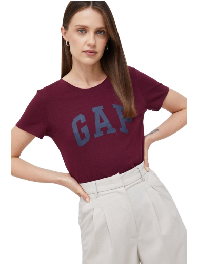 Тениска GAP Tee Бургунди | 268820.61RUBYWINE