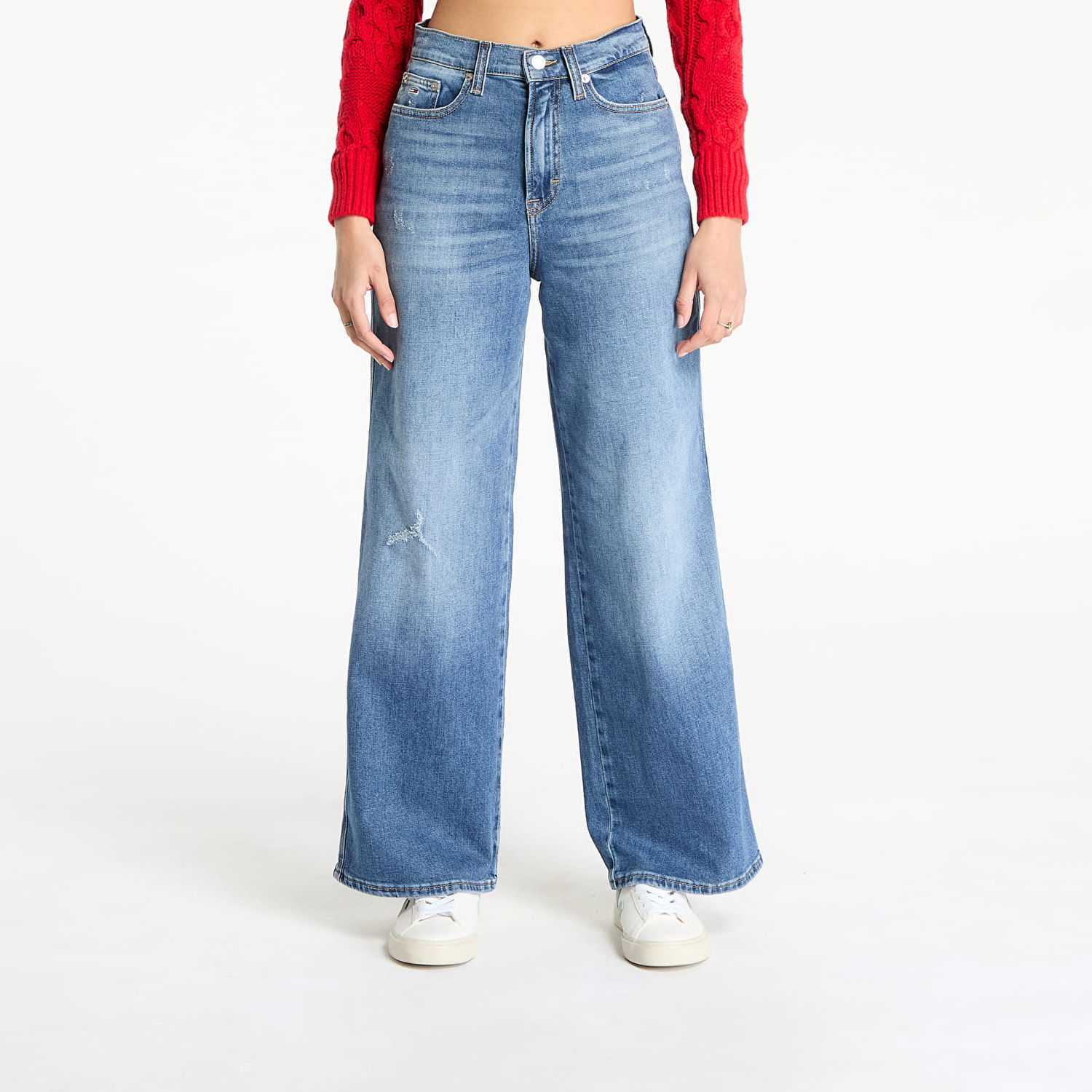 Дънки Tommy Hilfiger Tommy Jeans Claire High Wide Jeans W30/L32 Синьо | DW0DW19582 1BK, 0