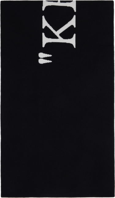 Шал Off-White Off-White Keep Warm Knit Scarf Черно | OWMA068C99KNI0011001, 0