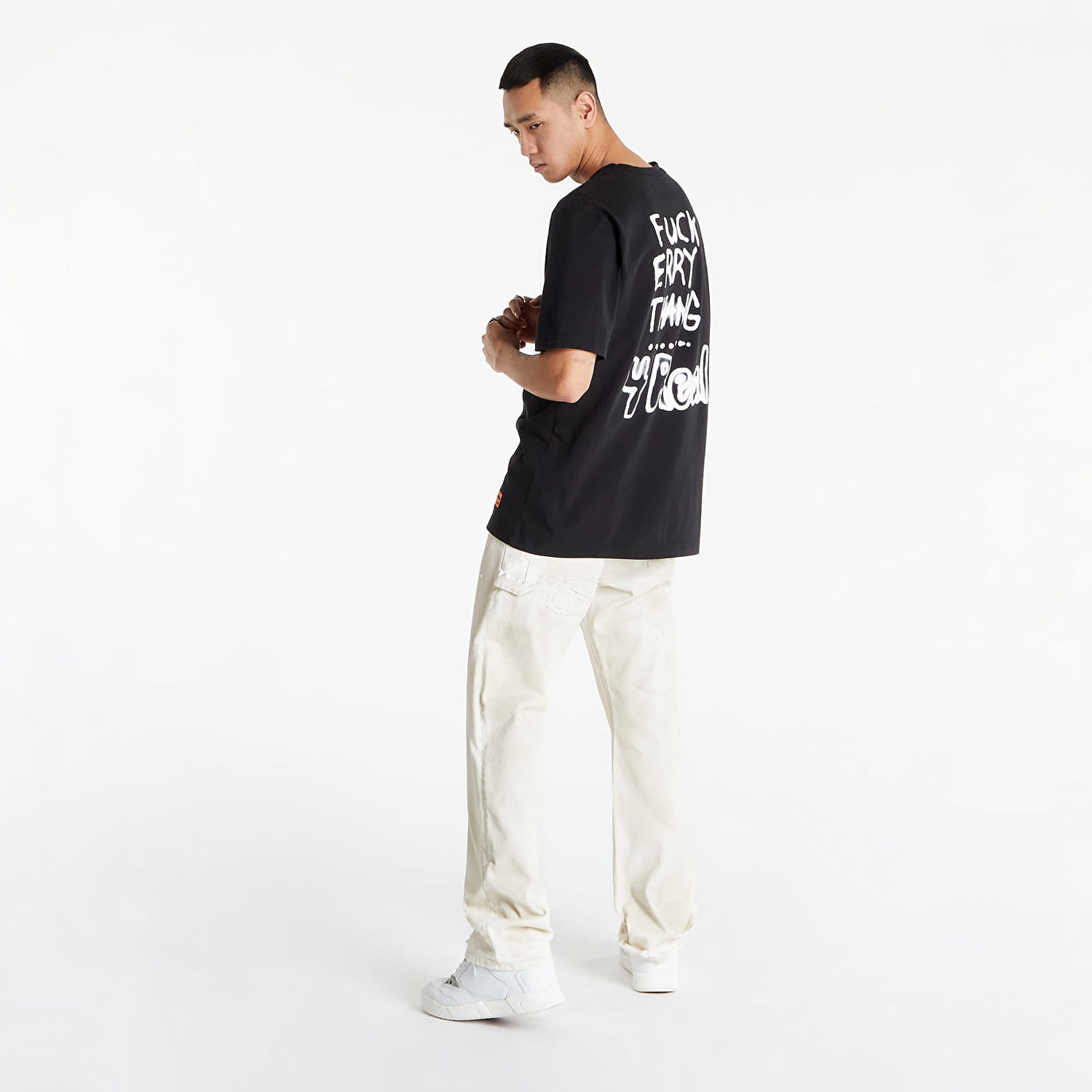 Тениска HERON PRESTON T-Shirt Shortsleeve Черно | HMAA026S22JER0051001, 0