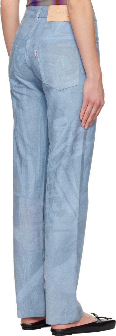 Дънки Serapis Scrap Yard Fitted Jeans Синьо | SS25_DE_3F, 2