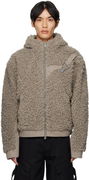 Heliot Emil Chiaroscuro Fleece Hooded Jacket