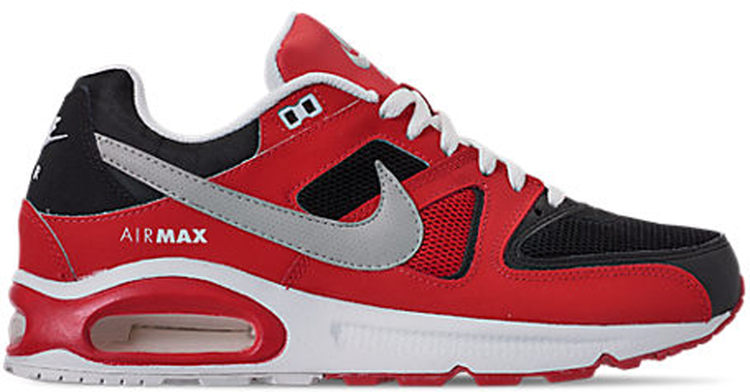 Кецове и обувки Nike Air Max Command Black Silver Red Червено | 629993-039, 0