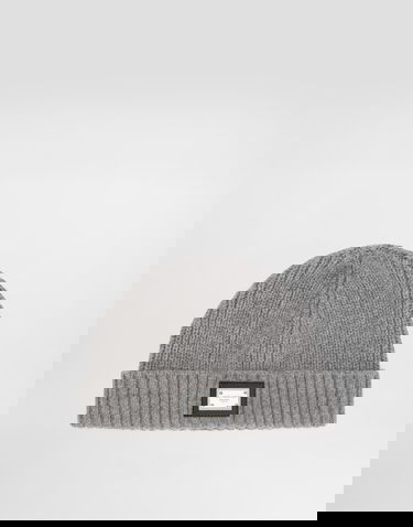 Шапка Dolce & Gabbana Dolce & Gabbana Ribbed Knit Beanie Сиво | LBKHC0JGMBCS8290, 0
