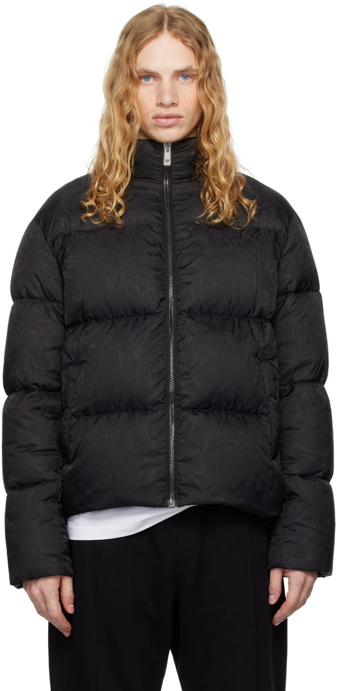 Пухо яке Versace Light Puffer Down Jacket Черно | 1013912_1A09785, 0