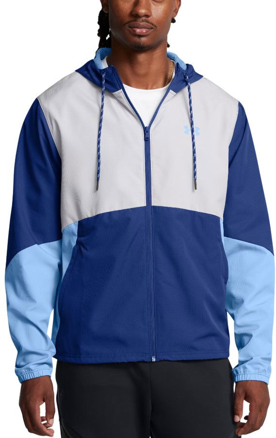 Суитчър Under Armour Men's Color Block Hooded Windbreaker Синьо | 1382875-432, 0