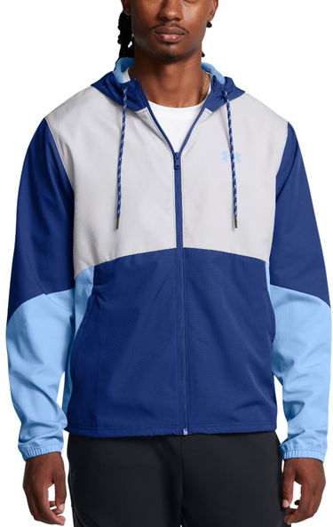 Суитчър Under Armour Men's Color Block Hooded Windbreaker Синьо | 1382875-432, 0