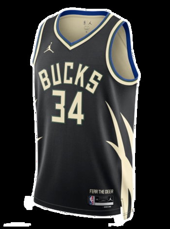 Jordan Dri-FIT NBA Milwaukee Bucks Statement Edition 2022 Swingman Jersey DO9533-010