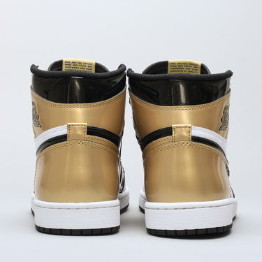 Кецове и обувки Jordan Air Jordan 1 Retro High OG NRG "Gold Toe" Металик | 861428-007, 3