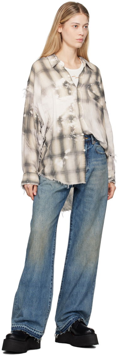 Дънки R13 R13 D'Arcy Loose Jeans Синьо | R13WD038-D213C, 3