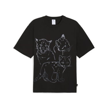 Тениска Puma Itty Bitty Graphic T-Shirt Черно | 632363_01, 5