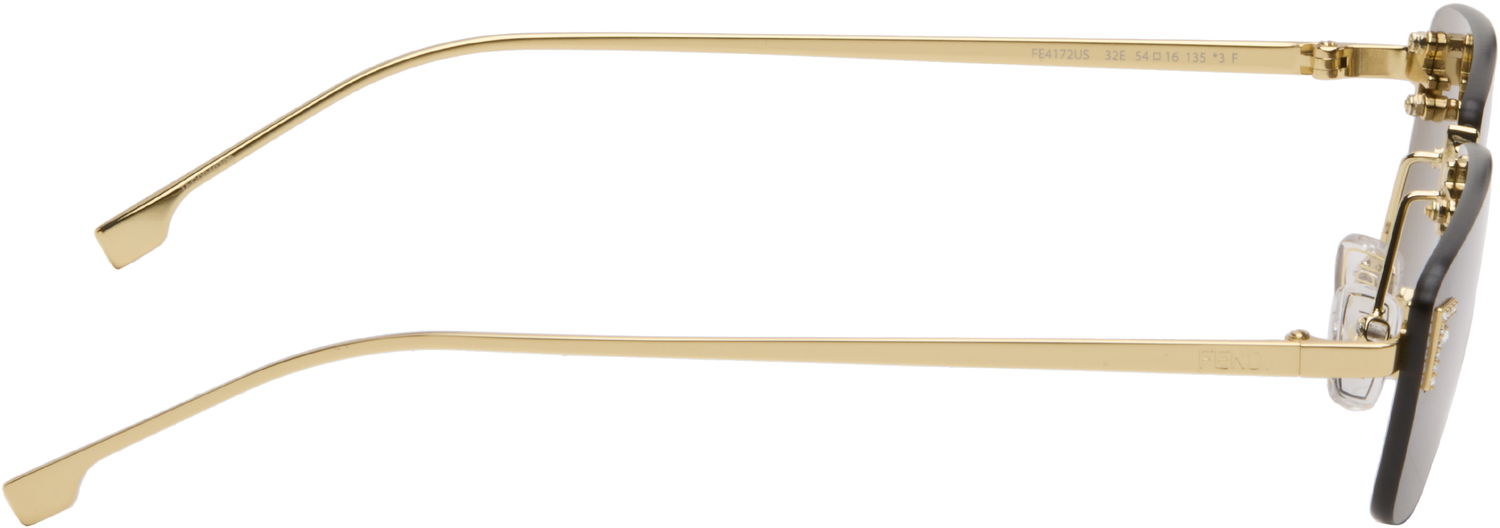 Слънчеви очила FENDI Fendi First Crystal Sunglasses Кафяво | FE4172US@5432E 840126860528, 1