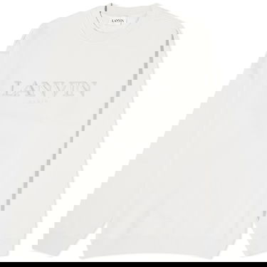 Суитчър LANVIN Lanvin Embroidered Crew Sweatshirt Бяло | RM-SS0004-J210-A23-04, 0