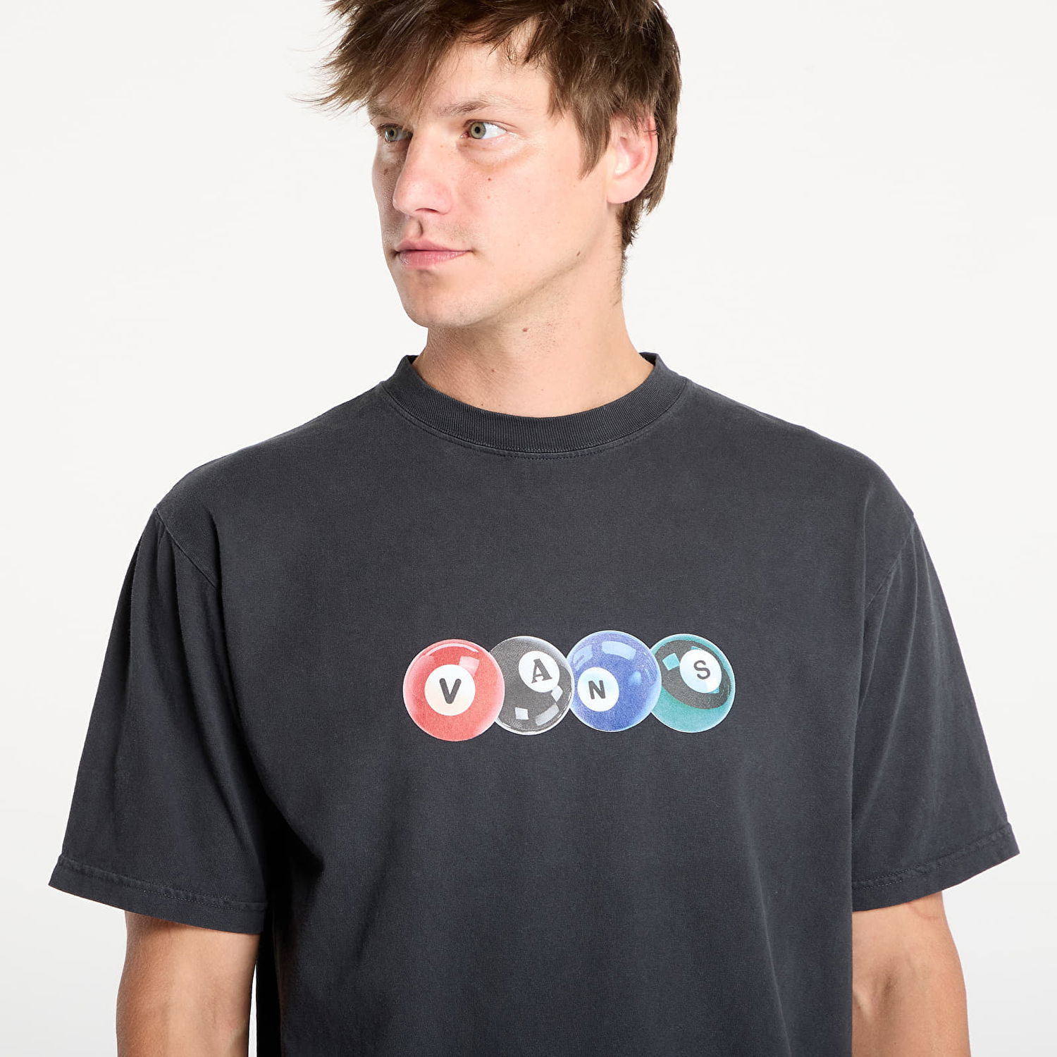 Тениска Vans Vans Backspin T-Shirt Черно | VN000PBZBLK1, 1