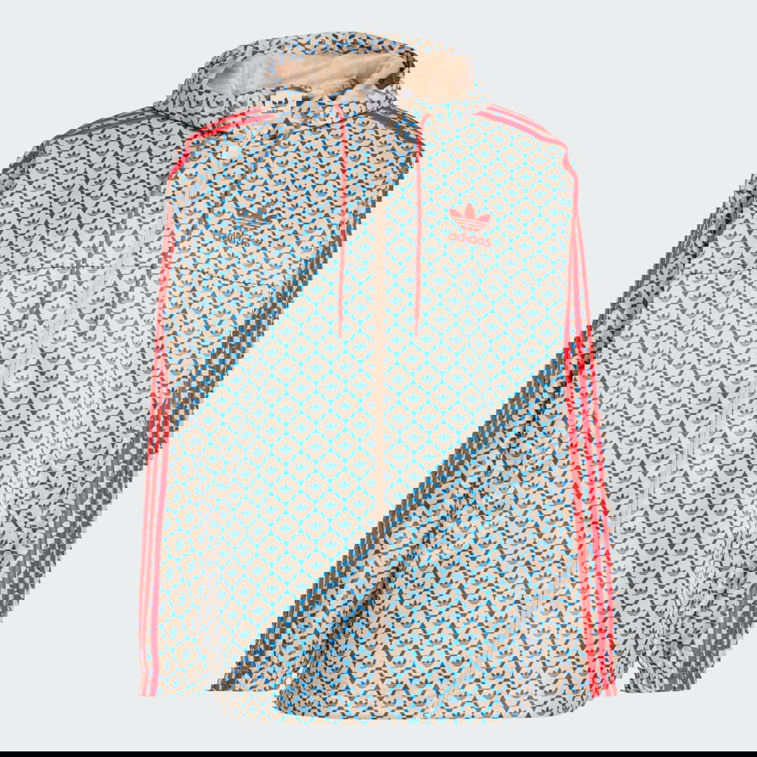 Ветровка adidas Originals David Beckham Originals Allover Print Windbreaker Jacket Бежово | JJ1626, 1