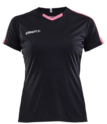 Тениска Craft Contrast Jersey Short Sleeve Sports T-Shirt Черно | 1905567-9471, 0