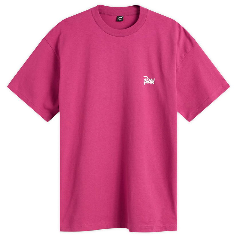 Тениска Patta Script Logo T-Shirt, Size X-Small Розово | POC-AW25-1000-290-0071-209