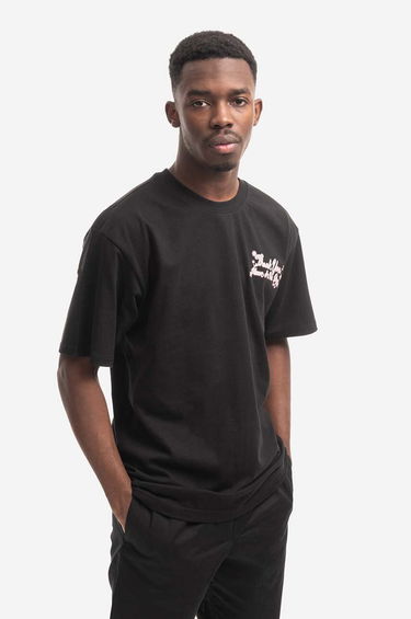 Тениска MARKET Print T-shirt Black Черно | 399001144.0001, 0