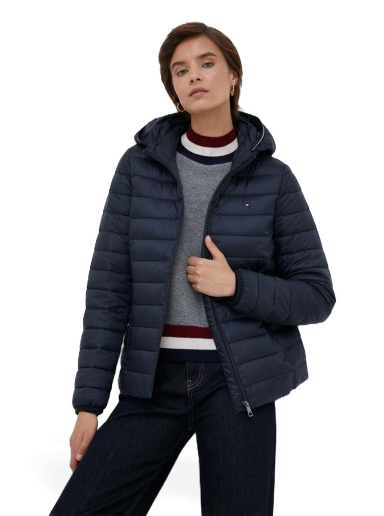 Пухо яке Tommy Hilfiger Puffer Jacket Тъмно синьо | WW0WW38927