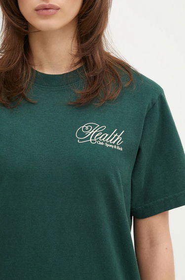 Тениска Sporty & Rich Sporty & Rich Health Script T-Shirt Зелено | TO043511078GR10, 7