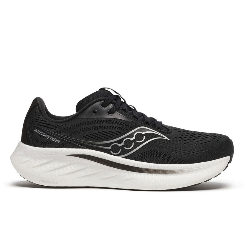 Кецове и обувки Saucony Ride 18 Черно | S11000-100