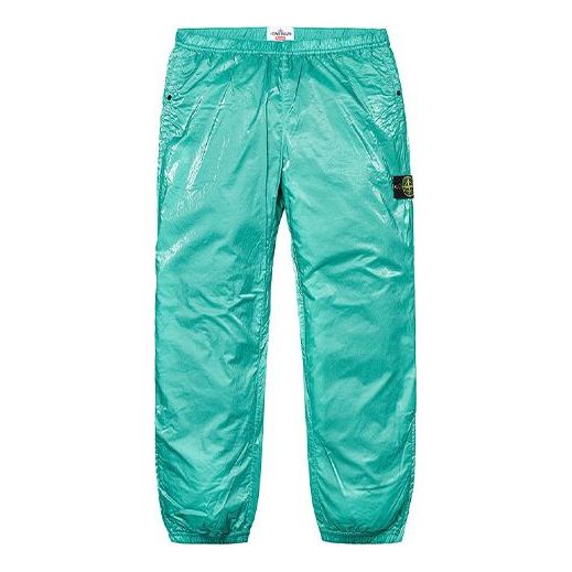 Спортни панталони Supreme Stone Island Light Silk Pants Зелено | SUP-SS19-437, 0