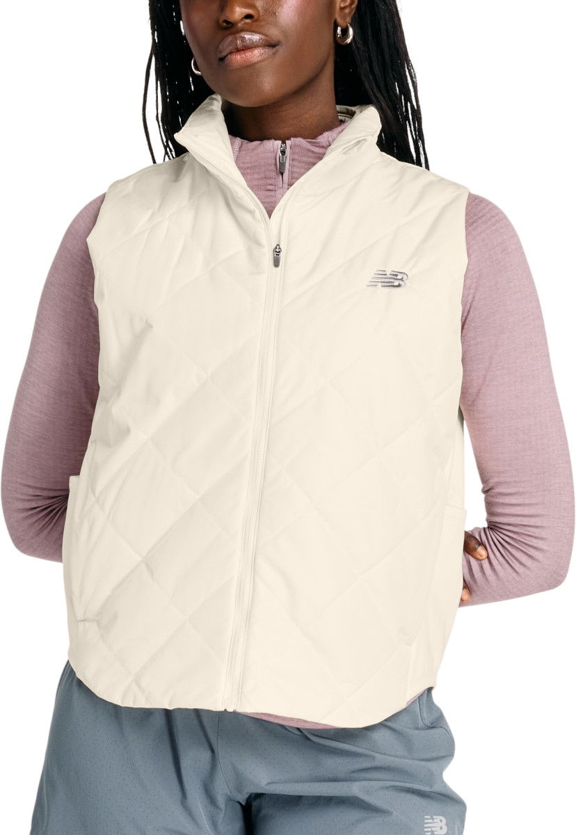 Жилетка New Balance Vesta Quilted Vest Бежово | wv43202-lin