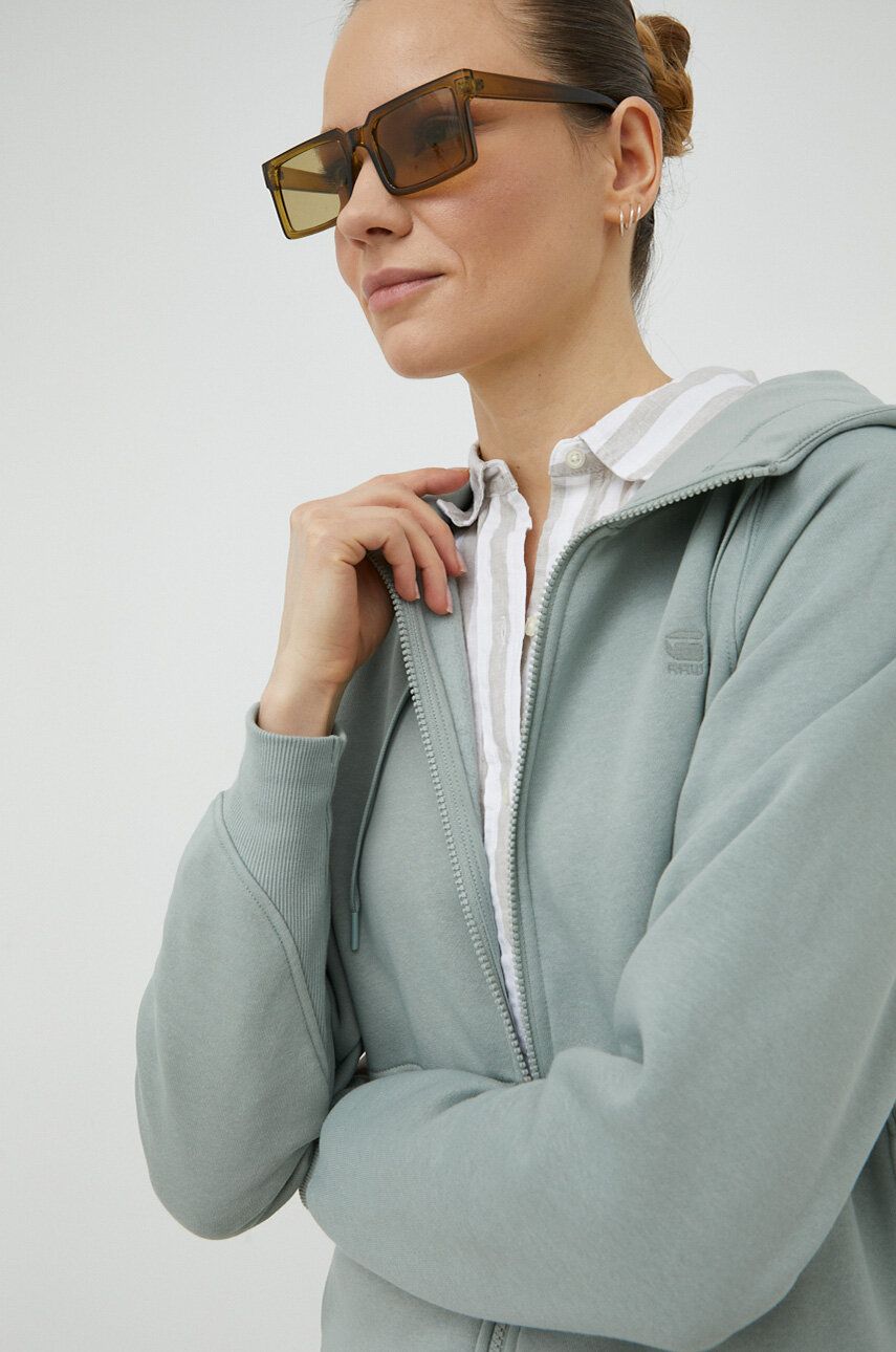 Суитчър G-Star Raw Premium Core 2.1 Hooded Zip Sweater Сиво | D22727.C235, 0