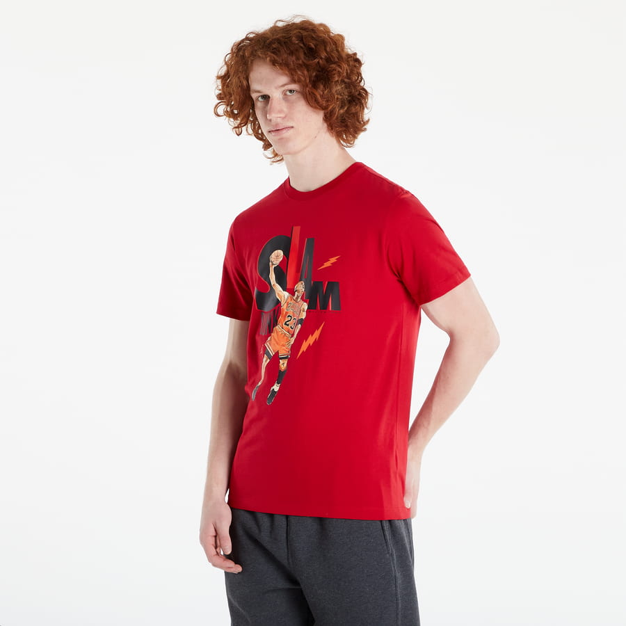 Тениска Jordan MJ Game 5 Crew Tee Червено | DH8948-687, 0