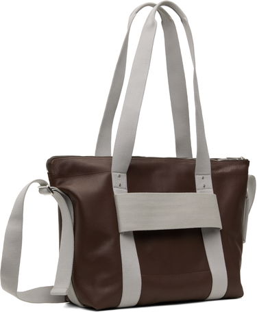 Голяма пазарска чанта Rick Owens Rick Owens Hollywood Trolley Tote Кафяво | RA01E0661 LCN, 2