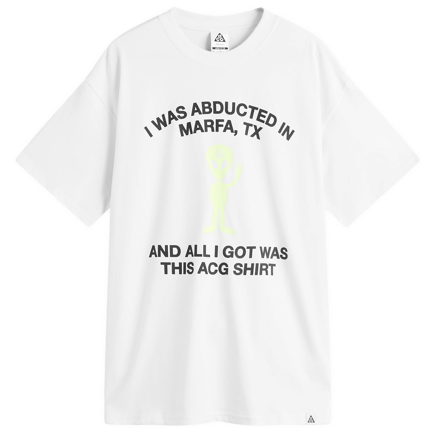 Тениска Nike ACG Alien T-Shirt Бяло | HV2168-121, 1