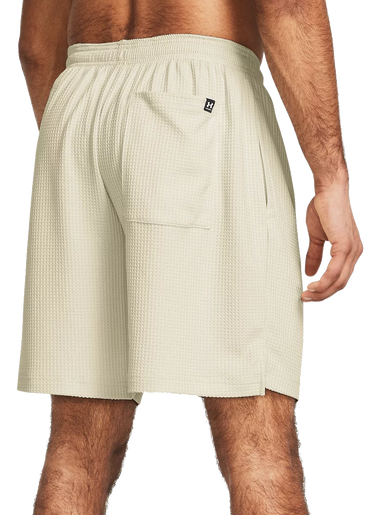 Къси панталони Under Armour Rival Waffle Shorts Бяло | 1383107-273, 1