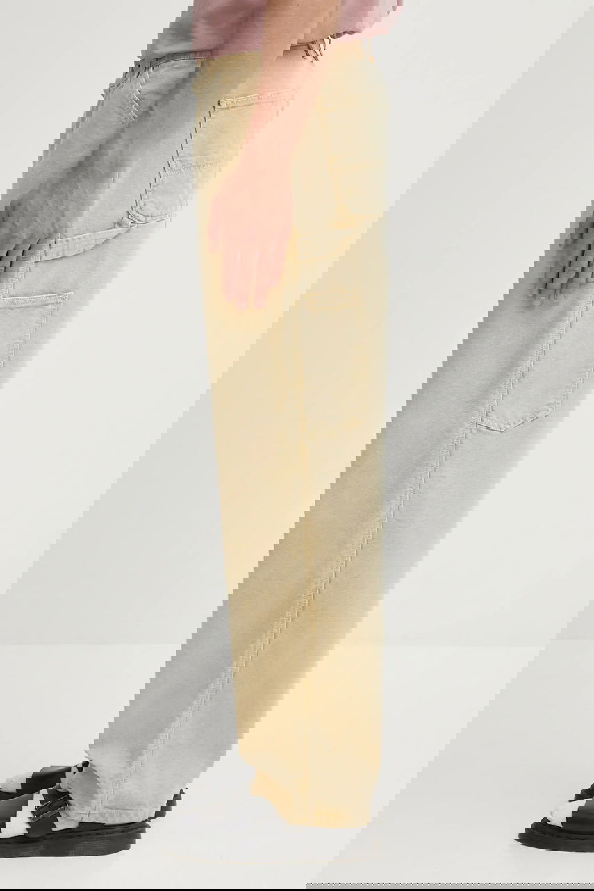 Дънки Carhartt WIP Single Knee Workwear Jeans Бежово | I035559.07E5F, 1