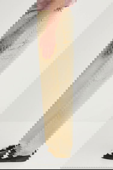 Дънки Carhartt WIP Single Knee Workwear Jeans Бежово | I035559.07E5F, 1