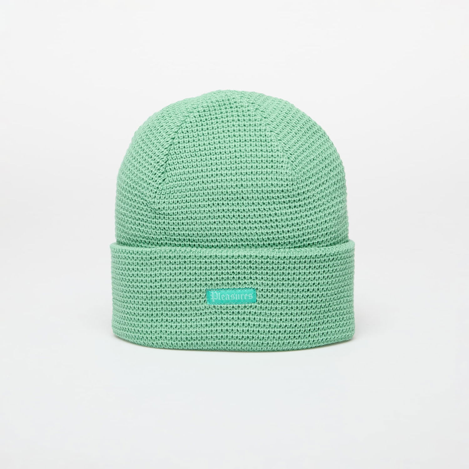 Шапка Pleasures Waffle Knit Beanie Зелено | P24W056 MATCHA, 0