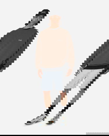 Пуловер Dime Classic Small Logo Crewneck Кафяво | DIMESU2315DRI, 4