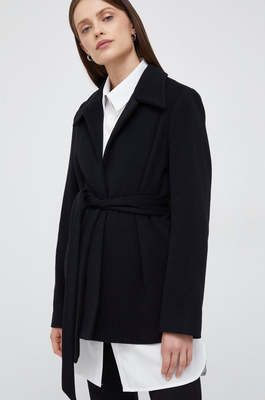 Тренчкот CALVIN KLEIN Coat Черно | K20K204154.9BYY, 0