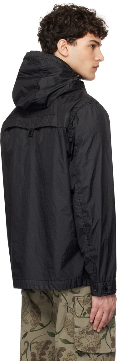 Ветровка Stone Island Short Dyed Hooded Jacket Черно | K1S15 4100093 S0A21, 2