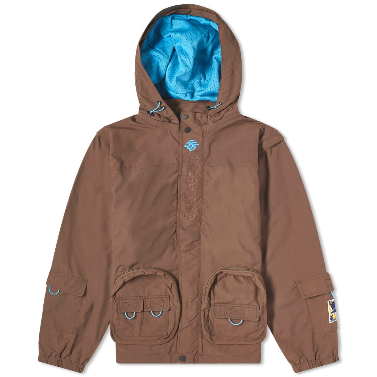 Яке Pleasures 555 x Triple Modular Jacket Кафяво | P23555004-COFFEE, 0
