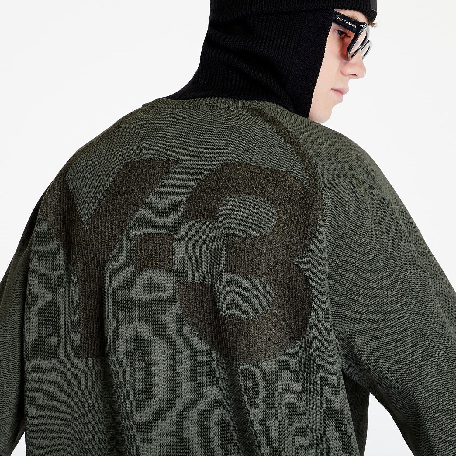 Суитчър Y-3 Classic Knit Crewneck Sweatshirt Зелено | HT4501, 1