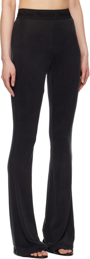 Панталони Versace Versace Jeans Couture Flared Leggings Черно | E78HAC107_EJ0190, 1