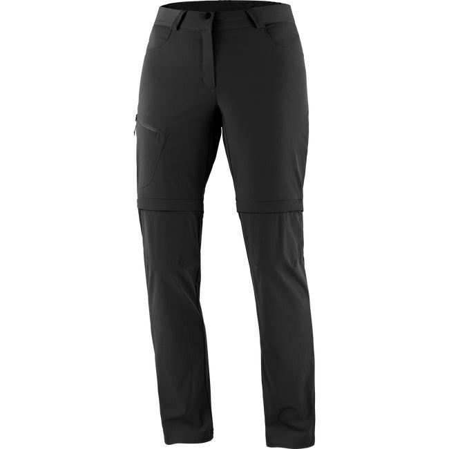 Панталони Salomon Wayfarer Zip-Off Hiking Pants Черно | LC2020000, 1