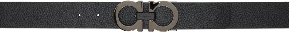 Колани FERRAGAMO Ferragamo Gancini Reversible Belt Сиво | 476361 678783002, 0