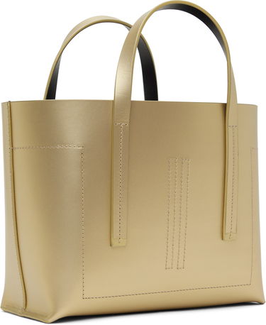 Голяма пазарска чанта Rick Owens Rick Owens Hollywood Mini Shopper Tote Металик | RA01E0664 LGEMGH, 2