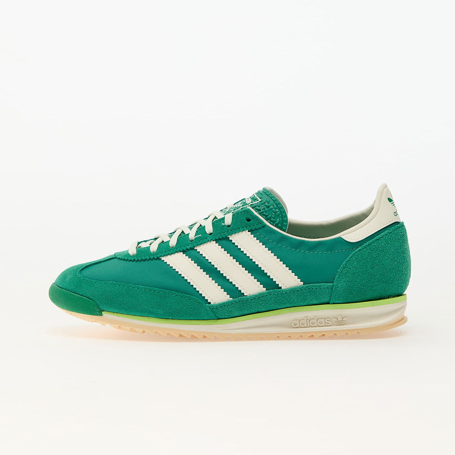 Кецове и обувки adidas Originals SL 72 Og W Court Green/ Ivory/ Crystal Sand EUR 36 Зелено | JQ7397, 0