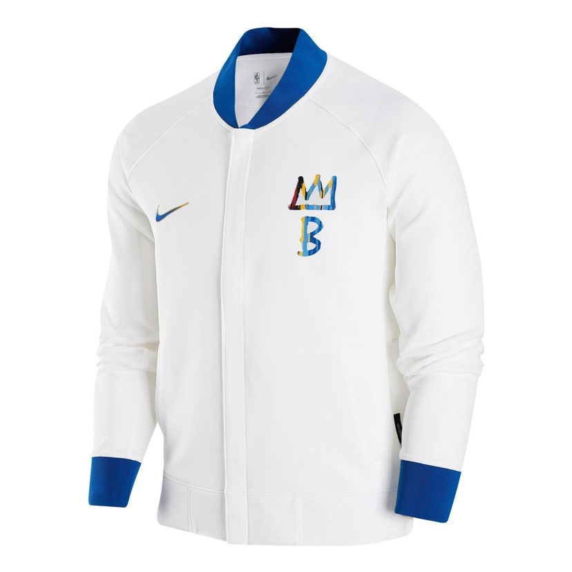 Яке бомбър Nike Brooklyn Nets City Edition Showtime Thermaflex Full-zip Jacket Бяло | DR2197-100